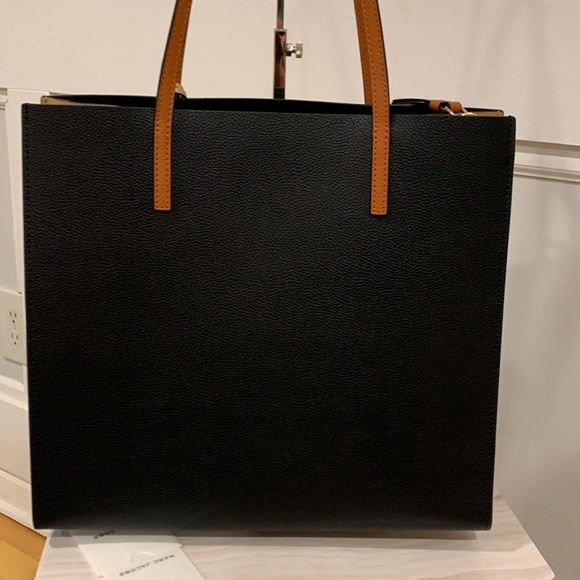Marc Jacobs Large Grind Colorblock Large Tri-Compartment Key & Lock Tote Bag - Picture 7 of 15